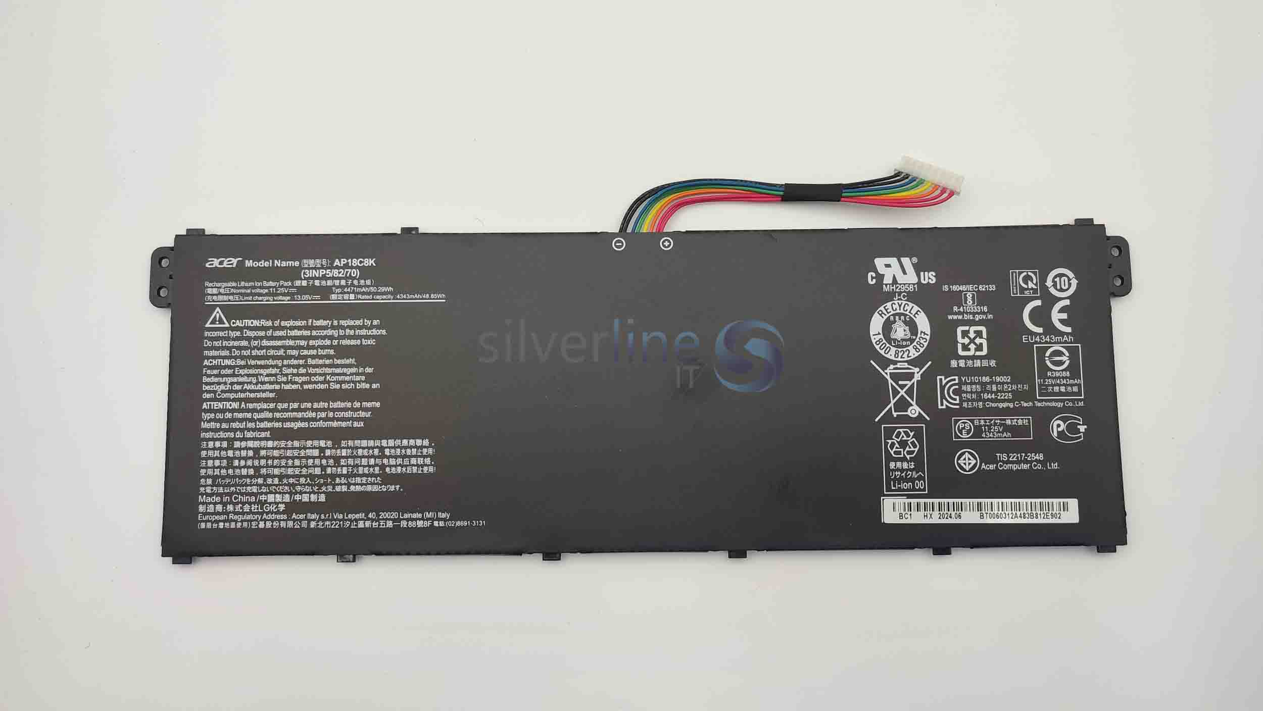 Acer Aspire A514-54 A514-54G Laptop Battery AC18C8K / AP18C8K / KT.0030G.020