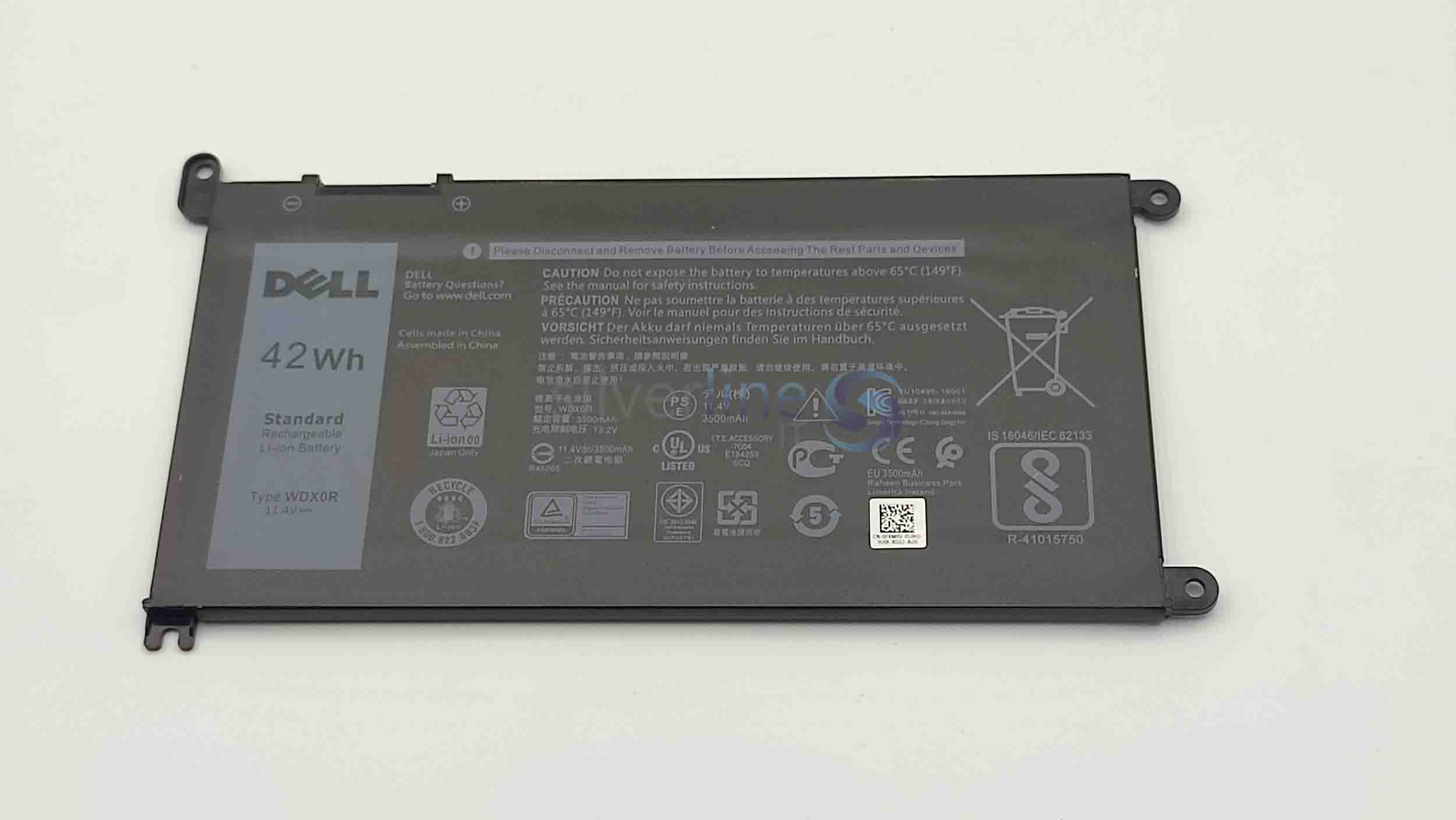Dell Latitude / Inspiron Battery 42Wh WDXOR / 03CRH3 / C4HCW / CYMGM / FW8KR
